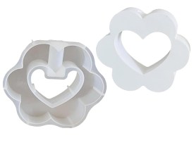 Molde silicona florero hidroponia modelo FLOR